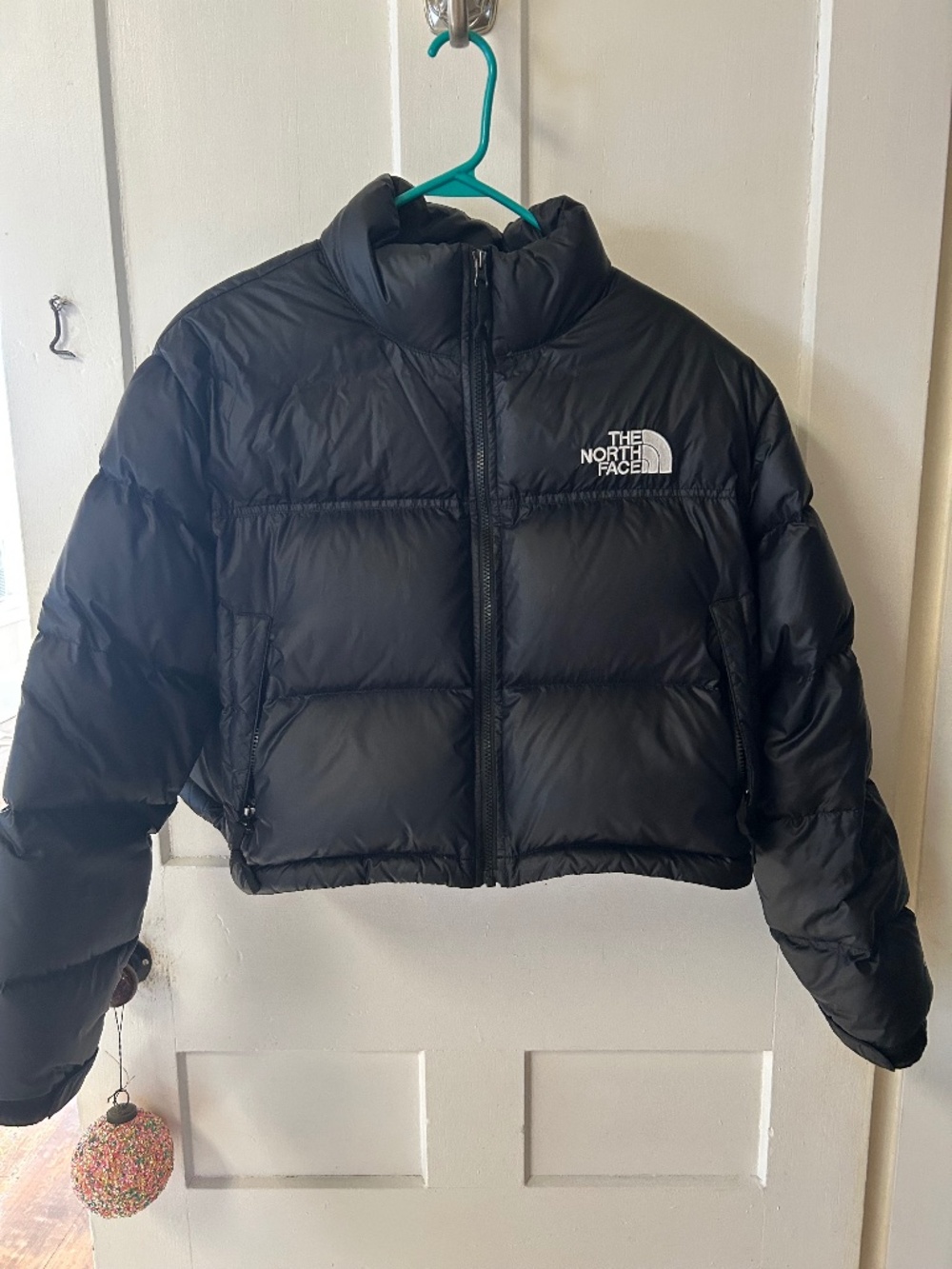 The North Face Nuptse Water Repellent 700 Fill Power Down Short Puffer Jacket